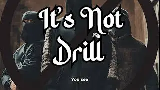 It's Not Drill [Lyric Video] #vocalsonly #halalbeats #nasheed