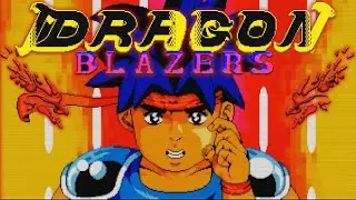 Dragon Blazers - Gameplay [Action-Platformer for 1-2 players/Beat 'em up/Retro]