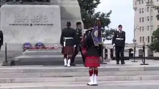 Ottawa, Ontario, Canada - National War Memorial - Changing of the Guard HD (2015)