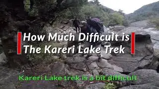 How Difficult is Kareri Lake Trek? Camping Traveller India #shorts