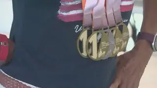 Enterprise woman returns from World Transplant Games in Germany with the gold