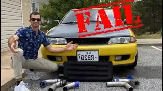 Intercooler install became a failure