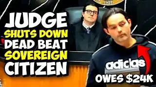 Judge SHUTS DOWN Sovereign Citizen Who Hasn't Paid Child Support In A LONG TIME!!! Pro Se FAIL!!!