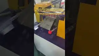 Experimental type plastic granulator#granulator #plasticgranulator