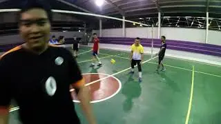 TRAINING VOLLEYBALL SRI AMAN -  FPV MODE (First Person View) #1