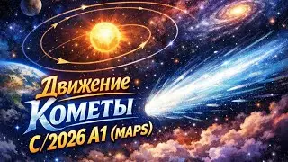 Движение Кометы C/2026 A1 (MAPS)