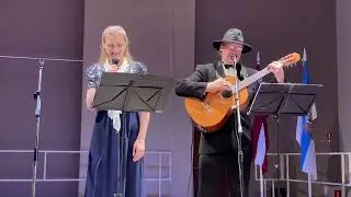 ,,Новый год,,- Марина Губская- Серова и Юрий Тихомиров