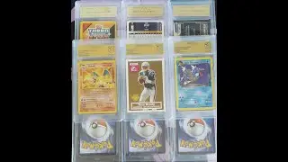 *FIRE* GSG Return (Pok&eacute;mon + Sport Karten) Gold Standard Grading: Glurak aus Celebrations +Tom Brady