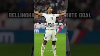 Bellingham's 90+5' Minute Goal Sends England to Quarter Finals | England vs. Slovakia 2-1 #euro2024