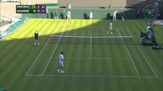 Grigor Dimitrov 1R  - Wimbledon 2015 Highlights