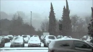 Nevicata a Poggibonsi del 17 Dicembre 2010