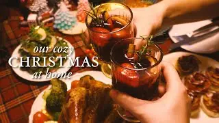 Cozy Christmas Vlog 🎄 Baking bread & Cookies, Fluffy Pancakes, Romantic Dinner at Home | Slow living