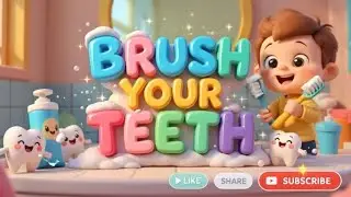 🪥 Brush Your Teeth | Fun Kids Song & Healthy Habits Rhyme@rhymesofwonder