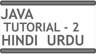 JAVA PROGRAMMING TUTORIAL 2 (HINDI | URDU)  | Methods - Program Structure - Comments