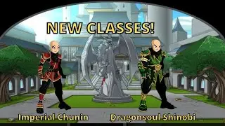 AQW *NEW* How to get Imperial Chunin & Dragonsoul Shinobi Classes!!