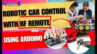 Unleashing the Power of Robotic Cars with RF Remote and Arduino|QKZee Technologies#robotic#rfcontrol