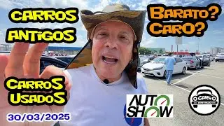 FEIRÃO AUTOSHOW CENTER NORTE SÃO PAULO -  CARROS À VENDA, ANTIGOS E USADOS, 30/03/2025