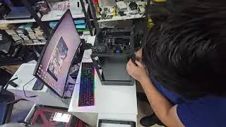 Kasanın i&ccedil;ine 15.6 ekran taktım #keşfet#gaming#laptop#gamer#pctamir#gamerpc