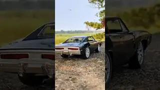 Remote Control Dodge Charger Fast and Furious Style Moka Unique Classic Model Car Cinematic Shoot