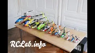 RCLAB.INFO - RC Helicopter size comparison