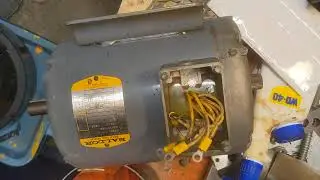 Baldor 3 phase #motors setup - #electrical  #wiring - missing a strain relief