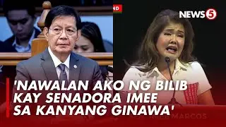 Sen. Lacson, inaming naaawa kay Pres. Marcos Jr.; nadismaya kay Sen. Imee sa drug-use allegation