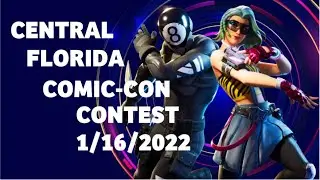 CENTRAL FLORIDA COMIC CON CONTEST 1/16/2022 Lakeland Florida