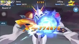 Digital World - Digimon - Slayerdramon and Alphamon rampaged