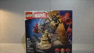 Lego Marvel  Super Hero's 76334 Spiderman 3 Epic Battle Spiderman Vs Sand Man Review