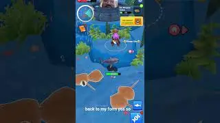Shark Universe Gameplay Walkthrough 2 - Opened meat farm, Wizard Quest, Ate a Shark, Ate 3 Squids!