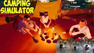 LIBURAN KE GUNUNG BARENG SQUAD OBIT !! RUSUH PARAH !! CAMPING SIMULATOR INDONESIA