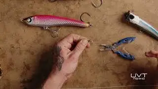 How to Rig Tuna Poppers & Stickbaits Like a Pro | Captain Cory&rsquo;s Offshore Setup (UVT Fishing)