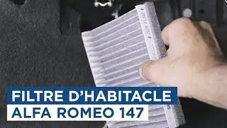 Comment Changer le Filtre Habitacle - Alfa Romeo 147