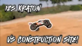 12s Kraton Construction Site Rip ...Max5 G2 + 700KV Leopars Motor
