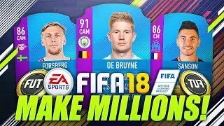 TURN 10K INTO 100K QUICKLY & EASILY! (FIFA 18 League SBC Investing & Trading)