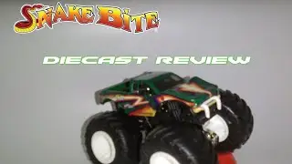 Обзор литых моделей Hot Wheels Monster Trucks Snake Bite (2000-2004).