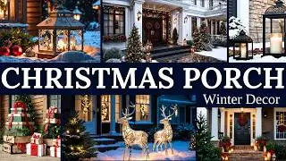Create the COZIEST Christmas Porch Ever With These Easy Tips | Christmas Front Porch 2024