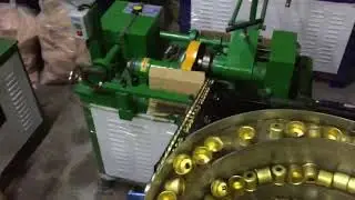 E27 lamp holder thread rolling machine