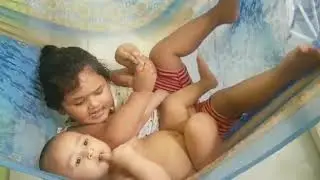 Brother and sister|| happy moment || aliya & lal