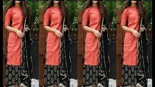 Long Kurti with plazoo ||College Wear Plazoo Pants Suits ||Kurti With Plazoo Designs