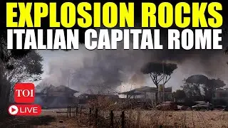 LIVE | Multiple Injuries As EXPLOSION Rocks Italy's Rome; Windows Shattered, Rescue Underway