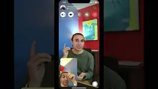 Dynamic FaceTime and live captions prototype #MadeWithProtoPie