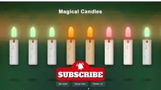 Make a Simple HTML/CSS/JAVASCRIPT Glowing Candle Animation! 🕯️ #shorts #webdesign #trending