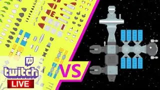 Space Station SciFi Kit Bash with Krita Stream | Digital Tectonics
