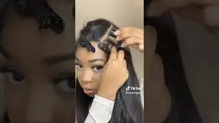 DIY SEW-IN LEAVE OUT WEAVE #shorts #short #shortvideo #shortsvideo #shortsfeed