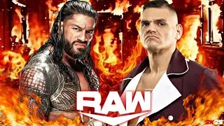 Roman Reigns vs Gunther Wwe Raw Netflix 29 Jan 2026 Extreme Rules Wwe2k25 Simulation - FULL MATCH
