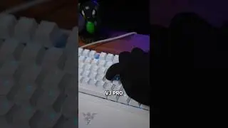 Click heads with ease with the Razer Huntsman V3 Pro TKL #gaming #razer #huntsmanv3pro #keyboard