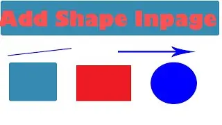 How to add Shape  in Inpage 2021 | Inpage main Shape add karna 2021