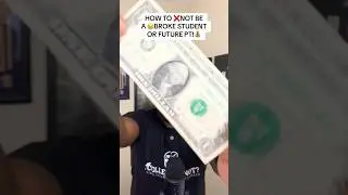 HOW TO ❌NOT BE A 😥BROKE STUDENT OR FUTURE PT!💰 #pt #physiotherapy #dpt #money #studentloandebt