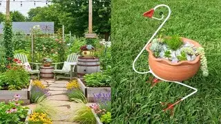 How to org a small garden at home with easy ideas, home small garden, home garden , gardening ideas